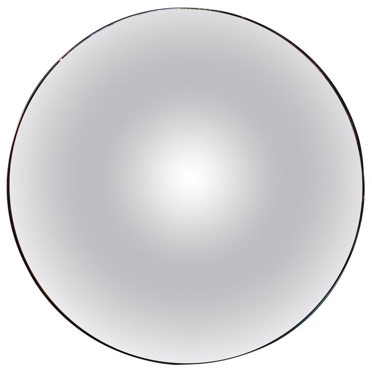 an image of a round mirror on a white background