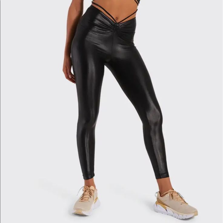 Never Worn Black Koral Leggings. Tag Is Still On. Got This As A Gift And Unfortunately, Does Not Fit Me Zipper Leggings, Ruffle Leggings, Black Workout Leggings, Camouflage Leggings, Animal Print Leggings, Leopard Leggings, Liquid Leggings, Panel Leggings, Color Block Leggings