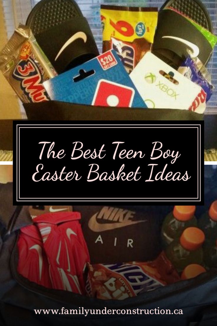 the best teen boy easter basket ideas