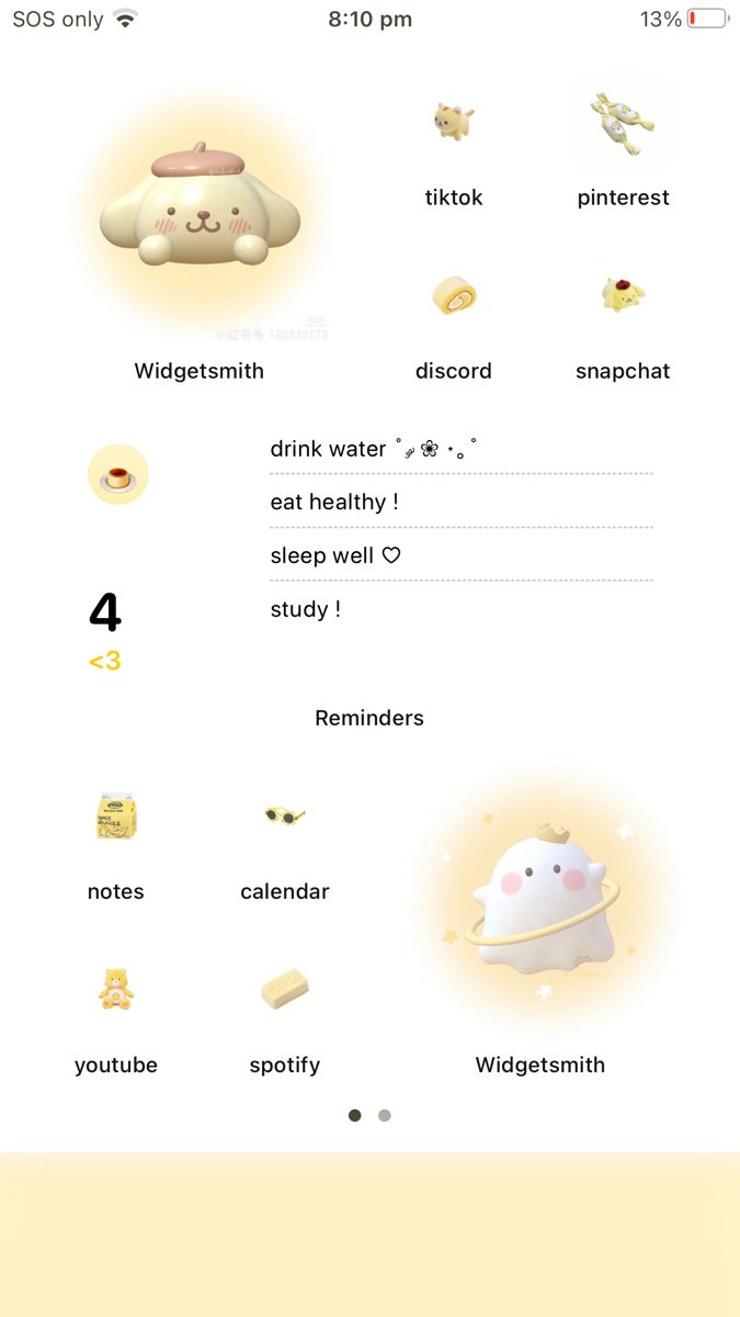 an info sheet showing the different types of food