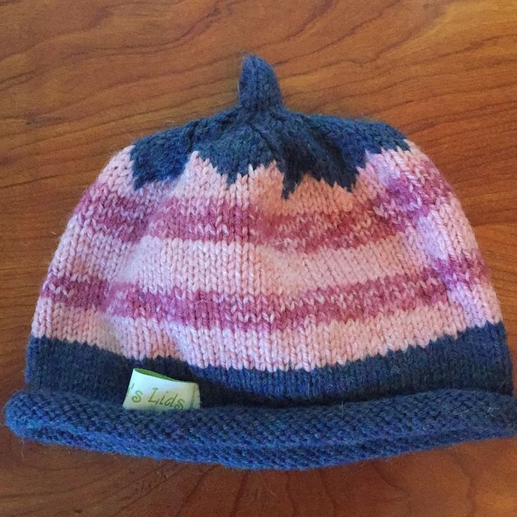 18 Mo Indigo/Pink Hand Knit Winter Hat. Never Worn. Made By Local Knitter At "Lucy's Lids". Pink Knitted Casual Hat, Casual Pink Knitted Hat, Casual Pink Hats For Playtime, One Size Pink Soft Knit Beanie, Cozy Warm Pink Hats, Pink Knitted Beanie One Size Fits Most, Pink Knitted Beanie (one Size Fits Most), Pink Knitted Beanie For Fall, Cozy Pink Yarn Beanie