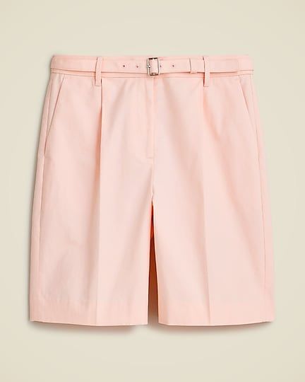 Elegant Cotton Bermuda Shorts, Elegant Business Casual Spring Shorts, Elegant Business Casual Shorts For Spring, Elegant Knee-length Cotton Bermuda Shorts, Elegant Cotton Bermuda Shorts For Spring, Elegant Spring Bermuda Shorts, Elegant Bermuda Shorts For Spring, Fitted Elegant Bermuda Shorts, Elegant Fitted Bermuda Shorts For Spring