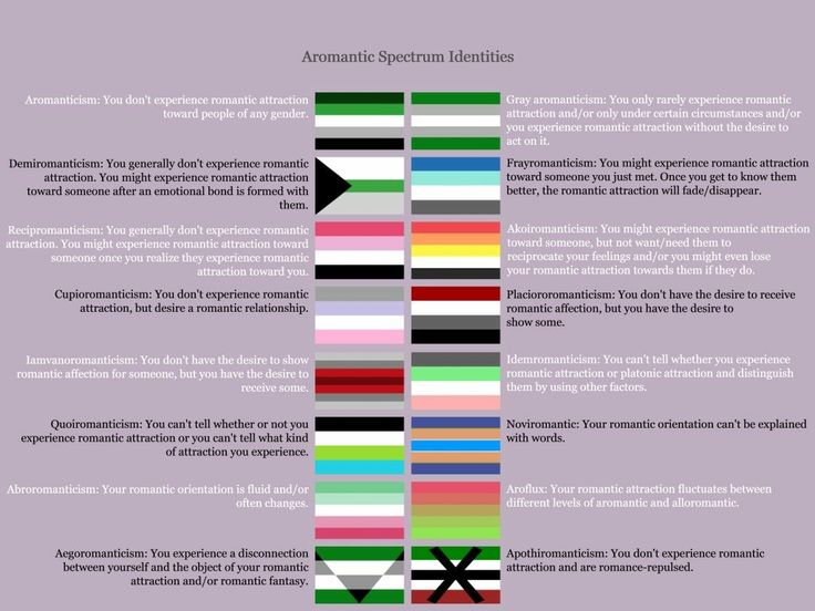 an info sheet describing the different colors and patterns in each section of the text box