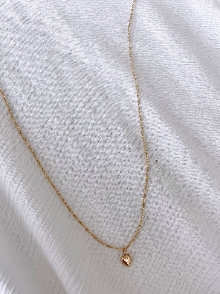 Gold Necklace, Necklaces, Gold, White