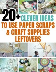 20 clever paper crafts and craft supplies that are easy to make with the help of kids