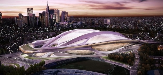 an artist's rendering of the new stadium in melbourne, australia at night time