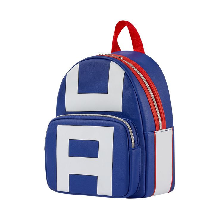 Pack your bags for class! Complete your training to become a Pro Hero with the Loungefly My Hero Academia U.A. High School Mini Backpack. Resembling the elite academy’s gym uniforms, this sporty accessory has plenty of room for holding your gear. This quirky backpack makes a powerful addition to any outfit and is perfect for My Hero Academia fans looking to keep their favorite students close.•This backpack is an officially licensed My Hero Academia product.•The Loungefly U.A. High School Mini Ba Quirky Backpack, Blue Beetle, Student Bag, Pack Your Bags, Retro Tv, Lady And The Tramp, Zipper Detail, Hunter X Hunter, Mini Backpack