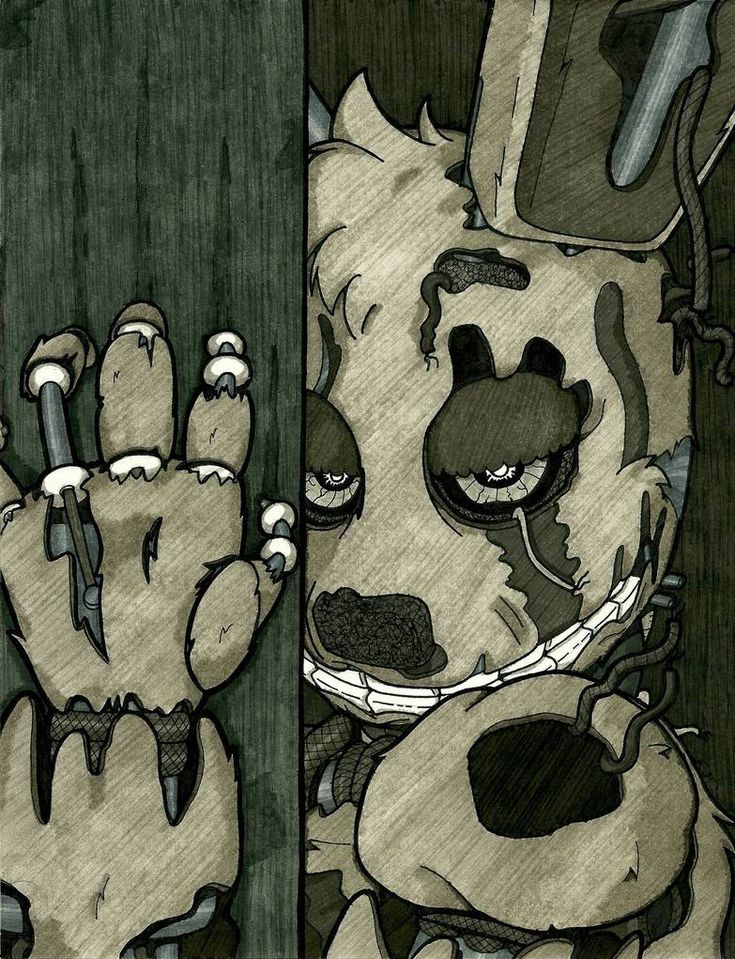 a drawing of a dog with its paw on the ground next to another animal's hand