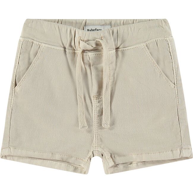 This lightweight stone toned pair of shorts features two front pockets and an adjustable drawstring at the waistband. | Babyface | Twill 2-Pocket Drawstring Shorts, Stone (Cream, Size 12M) | Maisonette collects the best children’s products from around the world (unlike Zulily, Etsy, The Tot, Farfetch Kids, Childrensalon, Crate and Kids, Kohls, Wayfair, Buy Buy Baby, Nordstroms, Mini Boden, J.Crew Factory, or PotteryBarn Kids), creating a curated shopping experience for you. Think of us as your shortcut to fashion for litte ones! Everyday Drawstring Shorts, Relaxed Fit Cream Shorts With Pockets, Beige Drawstring Shorts, Beige Everyday Shorts, Casual Neutral Shorts With Pockets, Everyday Shorts With Pockets, Neutral Shorts With Pockets, Cream Shorts With Pockets, Buy Buy