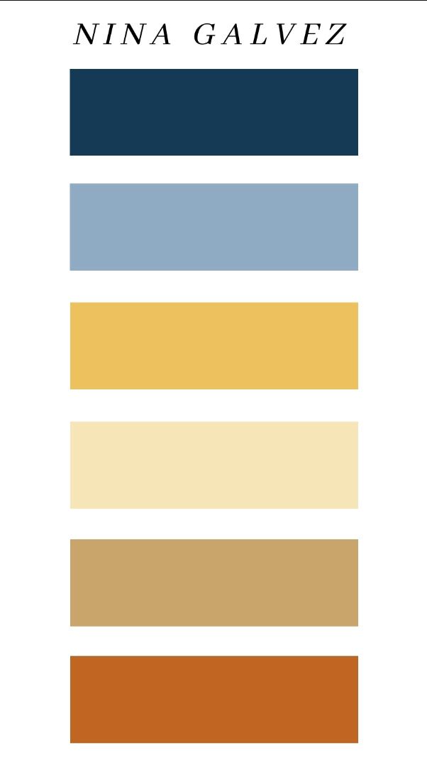 the color scheme for an interior design project