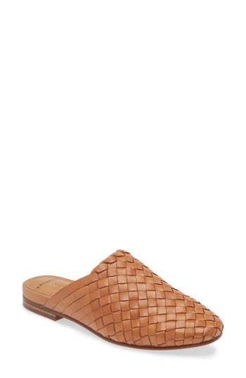 Make your way to the cabana in this basket-weave mule fashioned from luxe leather and padded with a triple-layer cushioning system. Cushioned footbed with arch support Leather upper/leather and recycled-polyester lining/rubber sole Imported Casual Woven Leather Slip-on Mules, Casual Woven Leather Mules With Closed Toe, Casual Closed Toe Woven Leather Mules, Casual Woven Leather Closed Toe Mules, Casual Woven Leather Mules, Summer Leather Mules With Woven Sole, Summer Leather Mules With Intrecciato Weave, Casual Slip-on Woven Leather Mules, Casual Leather Slides With Woven Sole