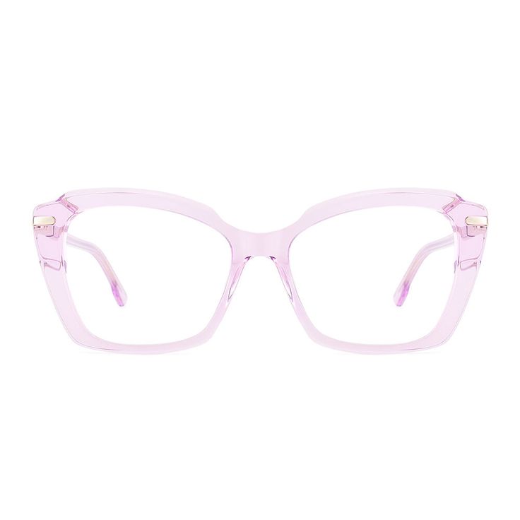 These glasses sport the classic butterfly style reimagined with a metallic twist around the rim. Dare to impress and stand out from the crowd because these pair of glasses will draw all eyes on them; in four different colors to pick the one that best matches your style.Frame Shape: ButterflyFrame Color: Gold, PinkFrame Material: Metal, AcetateRim Type: Full RimSpring Hinge: YesAdjustable Nose Pads: NoWeight: 19.4 gWeight: 19.4 gLens Width: 54 mmBridge Width: 17 mmTemple Length: 140 mmFrame Width: 143 mmLens Height: 44 mm Pink Glasses, Butterfly Style, Glasses Online, All Eyes, Prescription Glasses, All About Eyes, Cat Eye, Light Blue, Pink