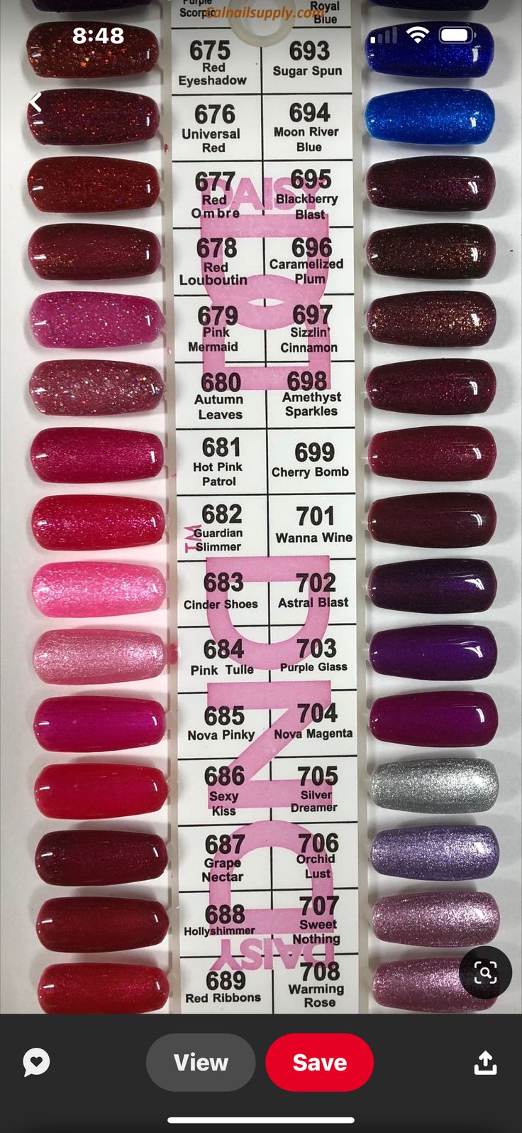 Dnd Nail Polish Colors, Colors Fall 2023, Sns Dipping Powder Nails, Dnd Polish, Dnd Colors, Full Nails, Dnd Gel Nail Polish, Dnd Nail Polish, Christmas Burgundy