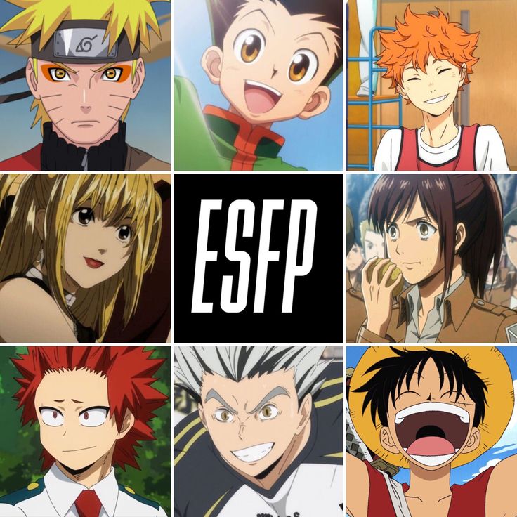 Esfp Anime Characters, Esfp Characters, Esfp Fanart, Personality Characters, Esfp Personality, Hulk Character, 6 Characters, Mbti Character, 16 Personalities