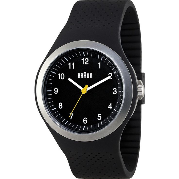 Braun BN0111 Black Sports Watch | Silicone Functional Black Sports Watch, Black Sporty Analog Watches, Sporty Black Analog Watches, Black Sports Watch Accessories, Sporty Black Sports Watch, Casual Black Sports Watch Accessories, Functional Black Digital Watch For Sports, Sporty Analog Display Watches For Outdoor Activities, Black Analog Watches For Outdoor Activities