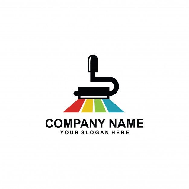 a logo with the image of a person on a skateboard and rainbows in the background