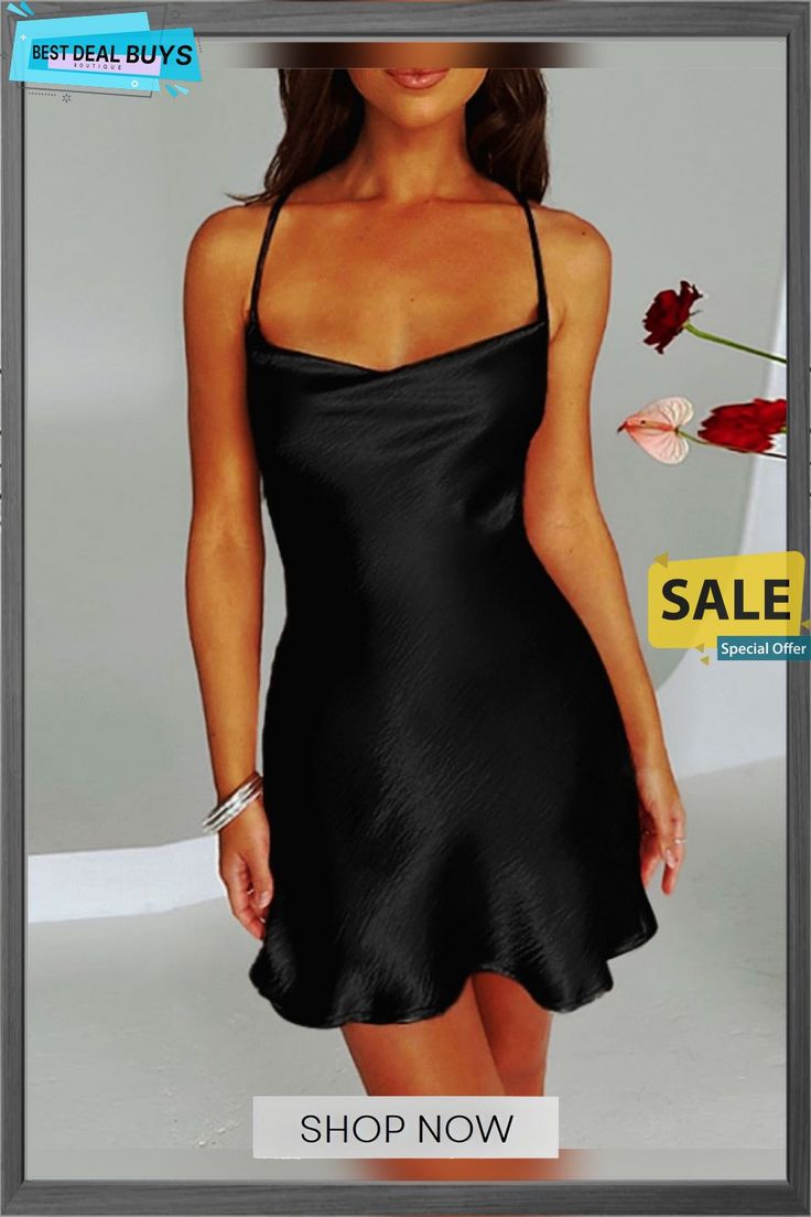 Women‘s Sheath Dress Sexy Dress Cocktail Party Club Mini Dress Party Hot Spaghetti Strap Sleeveless Backless Strappy Regular Fit Black White Pink Pure Color S M L Elegant Party Mini Dress With Built-in Bra, Elegant Backless Suspender Dress With Built-in Bra, Elegant Mini Suspender Dress For Date Night, Chic Party Suspender Dress In Solid Color, Fitted Halter Neck Suspender Dress For Night Out, Elegant Club Suspender Dress For Spring, Chic Backless Spaghetti Straps Dress For Dinner, Elegant Spring Club Suspender Dress, Elegant Fitted Suspender Dress In Solid Color