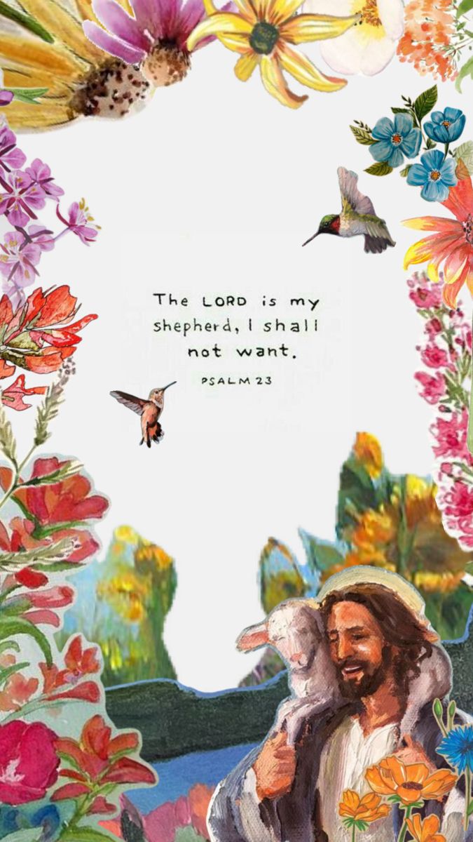 the lord is my shepherd i shall not want