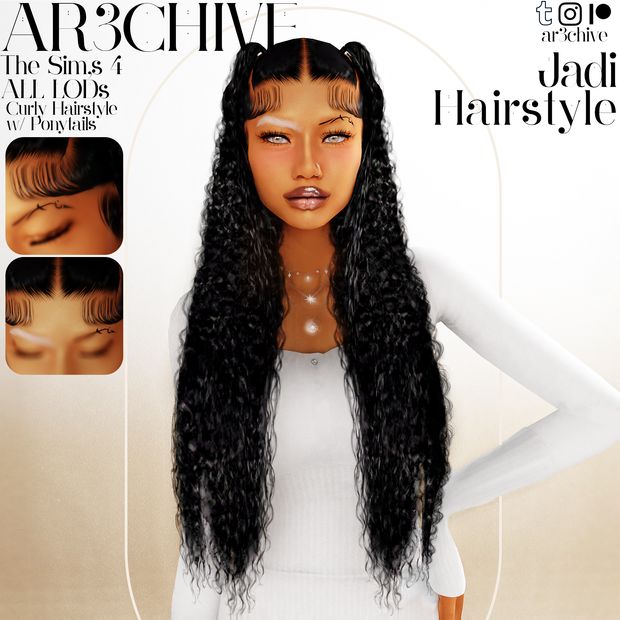 an image of a woman with long curly hair on the cover of fashion magazine archive