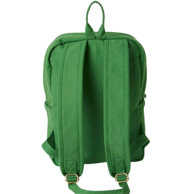 Need a backpack that's both sustainable and practical for everyday use, outdoor activities, or college? Our Earth Backpack is perfect for you. It's spacious, durable, and made of natural fiber. Approximately 16L capacity. Made with 14-oz Certified Fairtrade Organic cotton canvas. Made in a Fair Trade Certified™ Factory. Sporty Green Backpack With Adjustable Strap, Sporty Green Backpack For Everyday Use, Green Cotton Bag For Outdoor Activities, Green Backpack With Adjustable Straps, Versatile Canvas School Backpack, Versatile Canvas Backpack For School, Daily Use Green Cotton Backpack, Green Cotton Backpack For Daily Use, Cotton Backpack For Daily Use