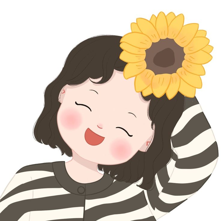 a woman with a sunflower in her hair smiling and holding it up to her head