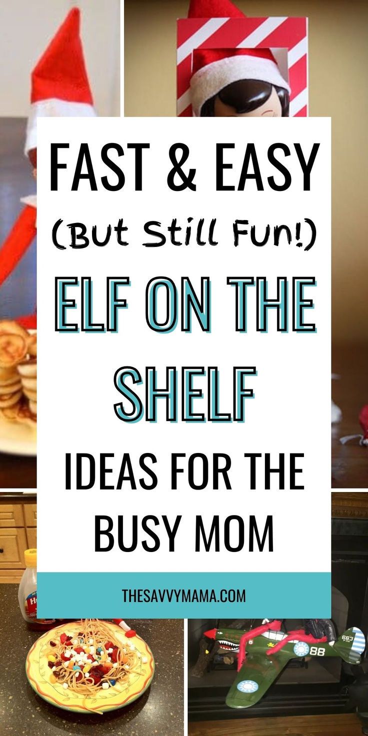 A collection of fun and easy Elf on the Shelf ideas perfect for busy moms. Featuring scenes with elves making pancakes, playing with spaghetti, and creatively hiding in different spots, these setups will bring smiles to kids’ faces without taking too much time. Easy Fun Elf On The Shelf Ideas Kids, Easy Elf Pn Shelf Ideas, Elves Easy Ideas, Elf On The Shelf Fast Ideas, Elf On The Shelf Ideas No Props, Easy Im Back Elf On The Shelf Ideas, Elf On The Shelf For Busy Moms, Elf On The Shelf Day 3 Ideas, Day 5 Elf On The Shelf