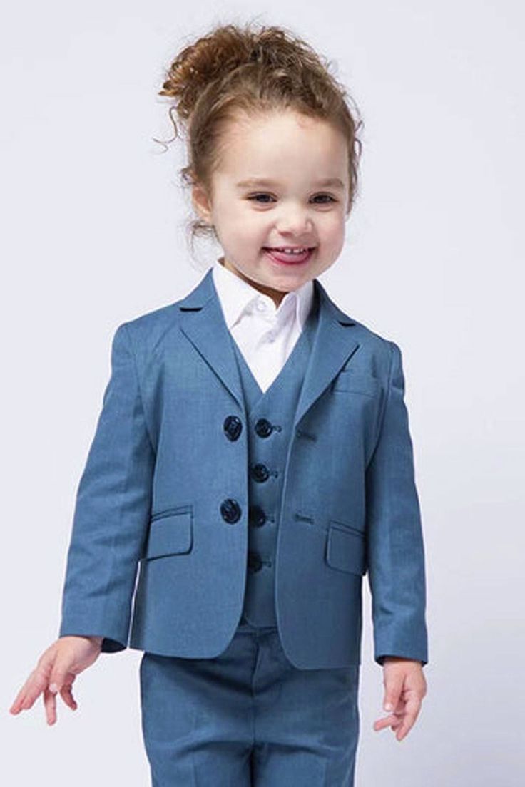 Fulfilled by our friends at SuitShopOur kids light blue suit is the perfect hue to complement the color palette of an outdoor or destination wedding. Pair this light blue toddlers or kids suit with light brown shoes and ivory accessories to achieve a light and airy look. We can feel the ocean breeze already! Available in toddler and youth suit sizes 2T to 10. Light Brown Shoes, Ivory Accessories, Blue Groomsmen, Blazer Wedding, Light Blue Suit, Renewal Ceremony, Vow Renewal Ceremony, Kids Light