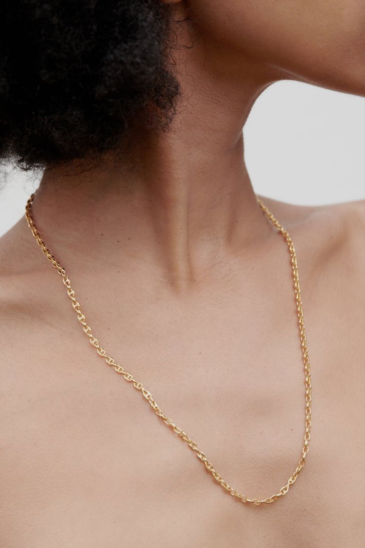 Classic Delicate Chain | Sophie Buhai Classic Toggle Necklace For Everyday, Classic Oval Link Necklace For Everyday, Brass Jewelry With Oval Link Cable Chain, Silver Brass Necklace With Cable Chain, Classic Everyday Toggle Necklace With Adjustable Chain, Classic Toggle Necklace With Adjustable Chain As Gift, Timeless Everyday Necklaces With Lobster Clasp, Formal Brass Necklaces With Cable Chain, Everyday Necklace With Oval Link Cable Chain