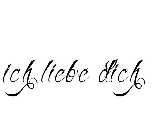 the word rich libe dicy written in cursive writing