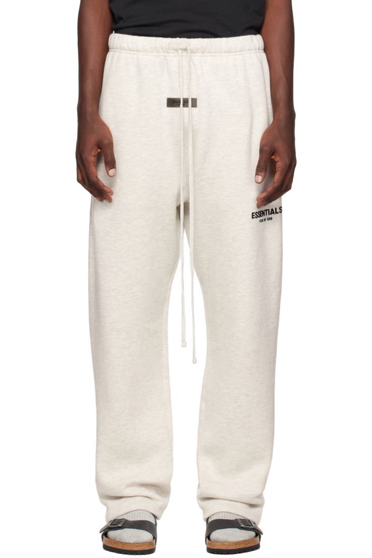 Essentials: Off-White Relaxed Lounge Pants | SSENSE