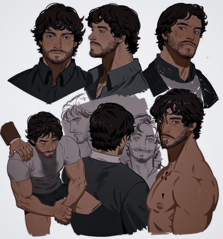 the many faces of game of thrones character design by on devin's