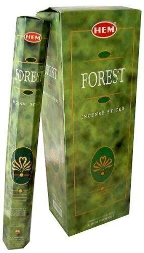 the packaging for forest incense sticks