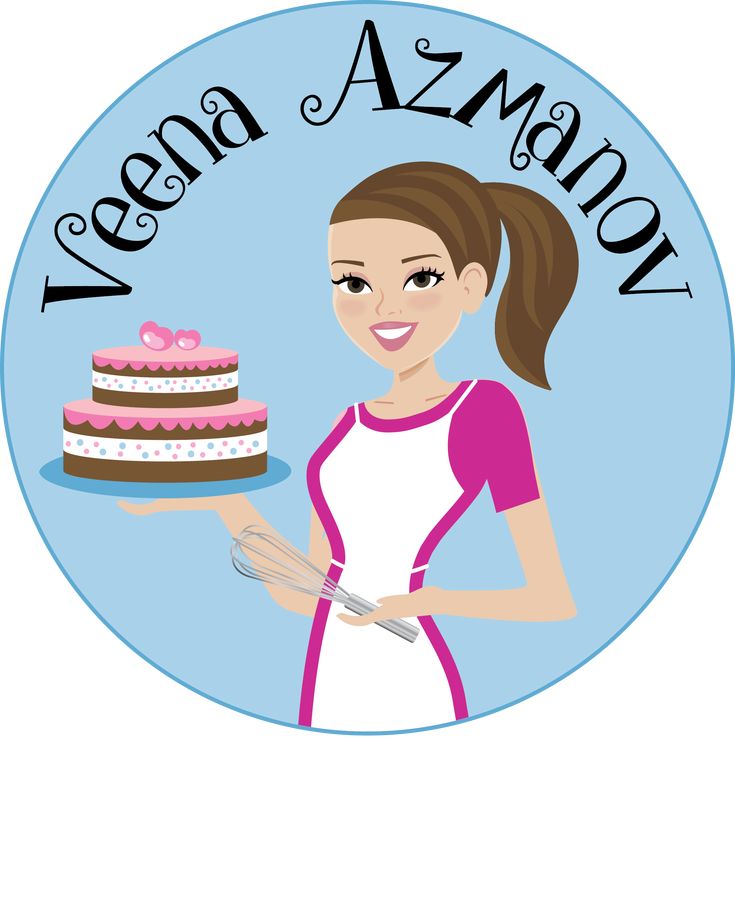 a woman holding a plate with a cake on it