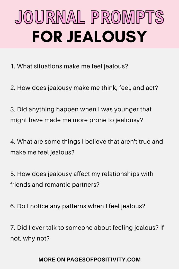 a pin that says in a large font Journal Prompts for Jealousy How To Work On Jealousy, Envy Journal Prompts, Shadow Work Journal Prompts Jealousy, Friend Journal Prompts, Self Reflection Journal Prompts Relationship, Journal Prompts To Move On, Journal Prompts For Confidence Building, Insecure Journal Prompts, Rejection Journal Prompts