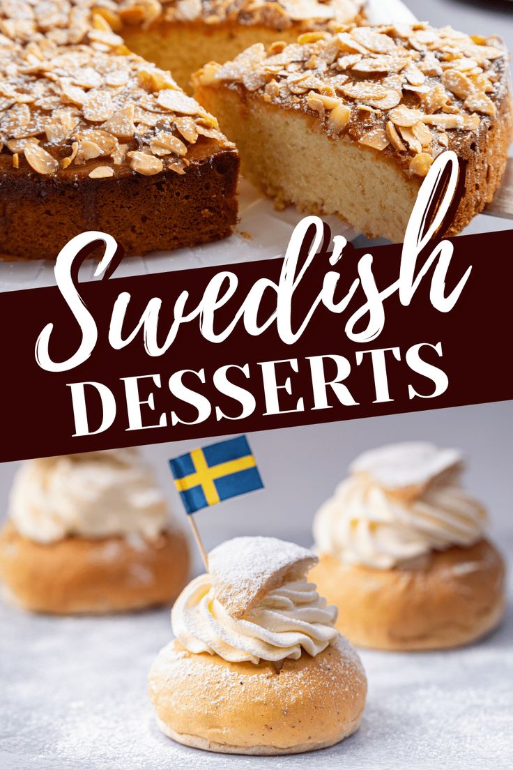 swedish desserts with the title overlay