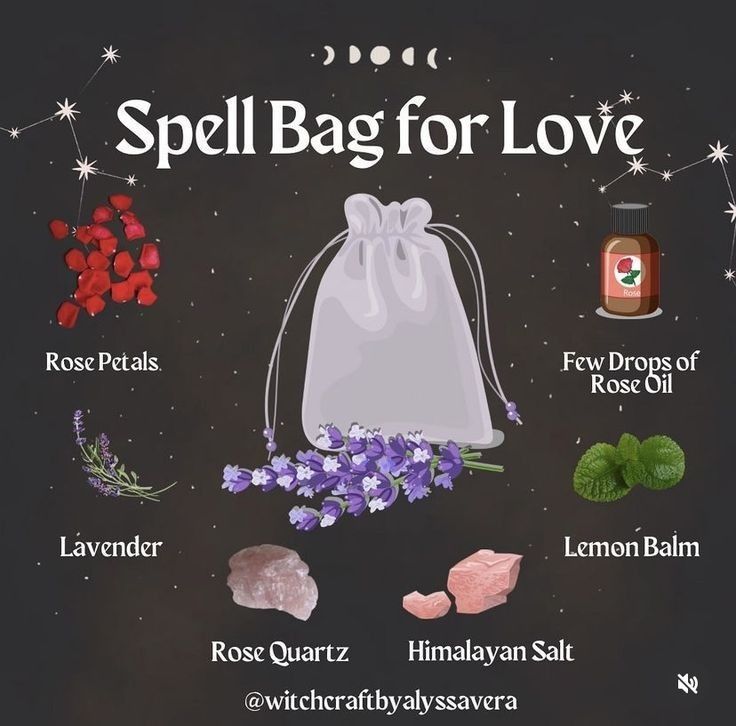 an image of a bag for love with its contents labeled in english and chinese words