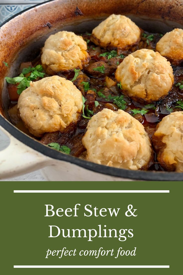 beef stew with dumplings cooked in pot Beef Stew In The Oven, Home Made Dumplings, Stew In The Oven, Beef Stew And Dumplings, Simple Beef Stew, Stew With Dumplings, Gluten Free Dumplings, Beef Stew With Dumplings, Stew And Dumplings