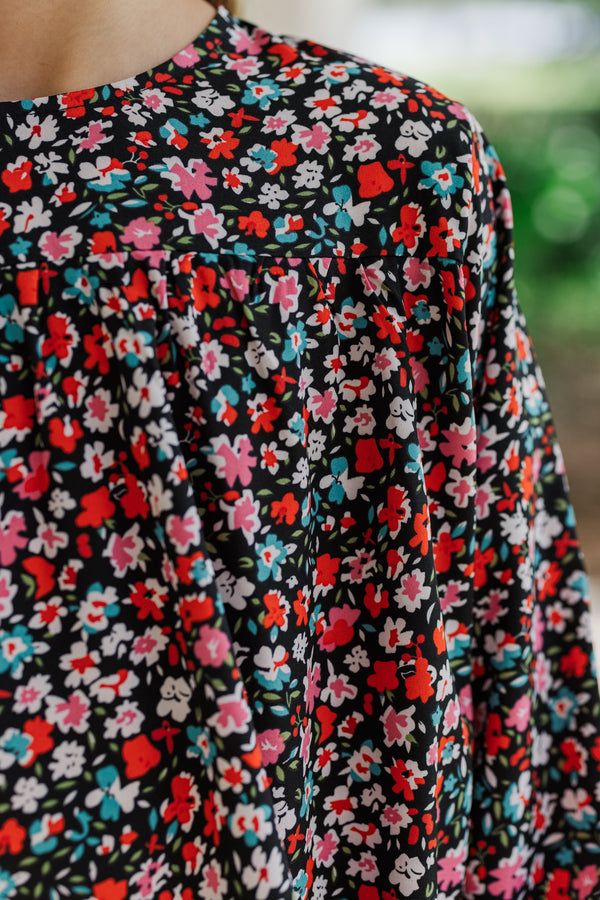 Your tween is going to love this adorable floral blouse! The print and those colors are so pretty together! Plus, this flowy blouse is super comfy!
Round neckline
Button keyhole back
Long sleeves
Ditsy floral print
No stretch
Morgan is wearing the small. Ditsy Floral Blouse, Feeling Blessed, Mint Julep Boutique, Ditsy Floral Print, Flowy Blouse, Mint Julep, Model Fits, Ditsy Floral, Personal Marketing