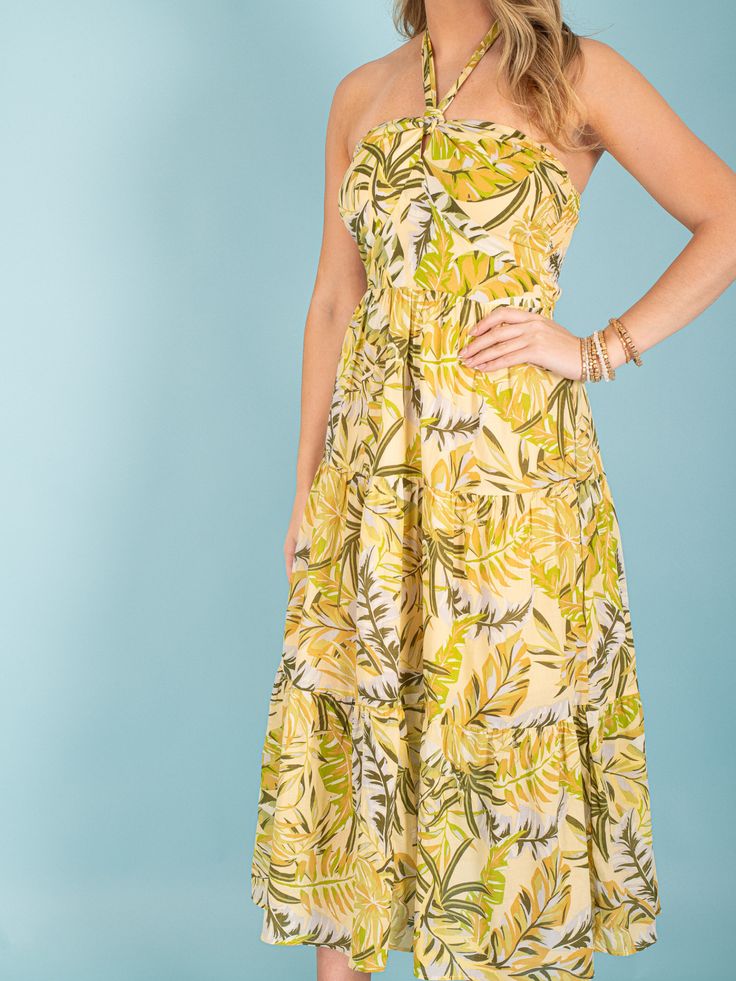 Feel the tropical breeze and embrace the vibrant colors of our Tropical Honeysuckle Maxi Dress. Made with high-quality fabric, this dress is both comfortable and stunning. Perfect for any occasion, this dress will make you stand out and radiate confidence. Embrace the island vibes and add this dress to your wardrobe today! Sizing: Fits true to size. Model is 5'6 wearing a size small. Second model is 5'8 wearing a size large. Teacher Accessories, Radiate Confidence, Handmade Jewelry Earrings, Home Decor Sale, Island Vibes, Autumn Sales, Grandparent Gifts, Bridal Beauty, Jewelry Sales