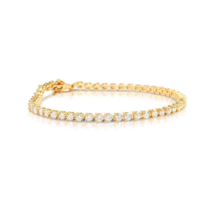 METAL SPECIFICATIONS Yellow Gold 14K STONE SPECIFICATIONS Stone Name : DIAMOND Stone Cut : Round Brilliant Stone Specifications : There are 50 diamonds approx. 0.12 carats each (Approx. Dia. 2.9 mm). Natural earth mined diamonds. Total Stone Weight : Approx. 6 carats Color : F/G Clarity : VS2/SI BRACELET SPECIFICATIONS Length : 7" (Can change length, please indicate about change with payment) Appraised Value : $ 14592 .00 Comes with Cert All kind of customization available such as Yellow Gold, R Classic Gold Tennis Bracelet With Brilliant Cut, Gold Tennis Bracelet With Brilliant Cut, Classic Gold Tennis Bracelet, Brilliant Cut, Classic Gold Diamond Bracelet With Prong Setting, Classic Yellow Gold Diamond Bracelet With Prong Setting, Yellow Gold Diamond Bracelet With Prong Setting, Yellow Gold Diamond Bracelet With Brilliant Cut, Classic Gold Bracelets With Prong Setting, Classic Yellow Gold Diamond Cut Diamond Bracelet