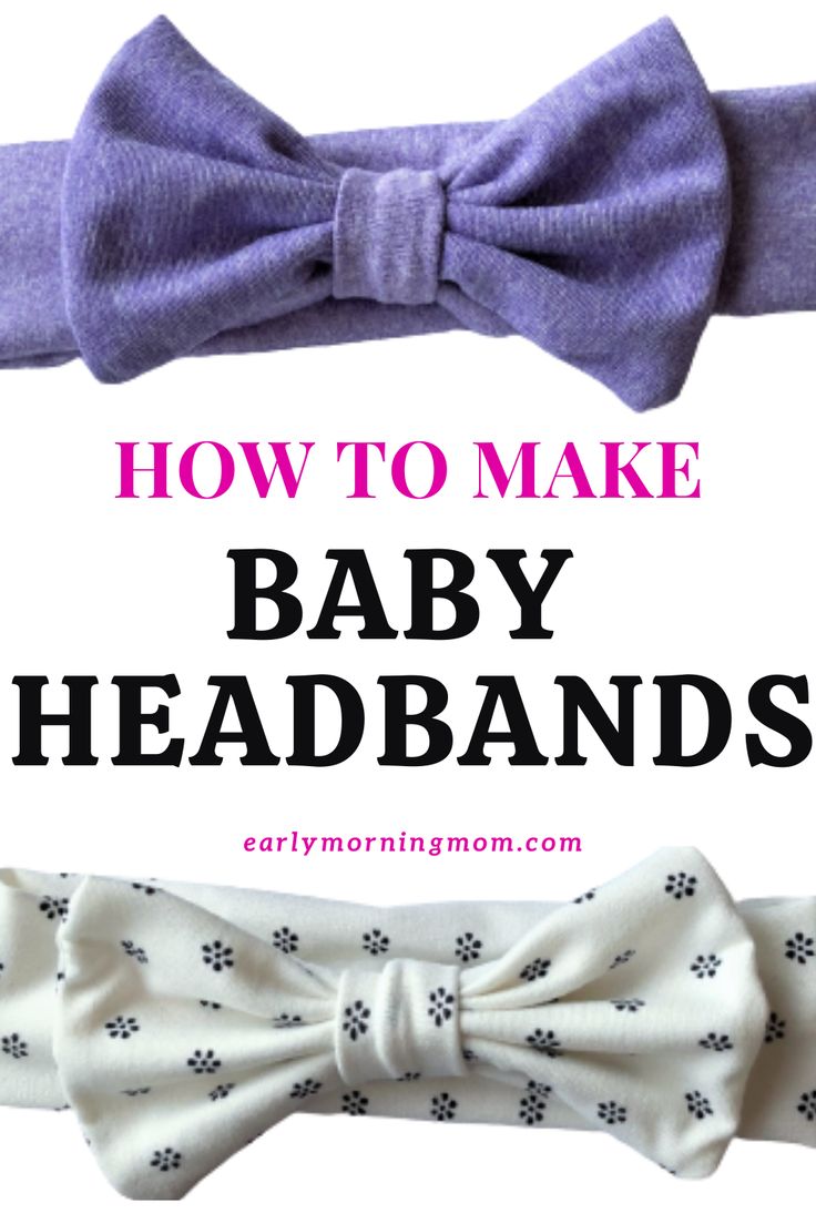 DIY baby headbands - DIY baby shower gift Baby Headbands Diy, Make Baby Headbands, Headbands Diy, Diy Baby Bows, Lila Grace, Headband Ideas, Sewing Headbands, Diy Headbands, Baby Diy Projects