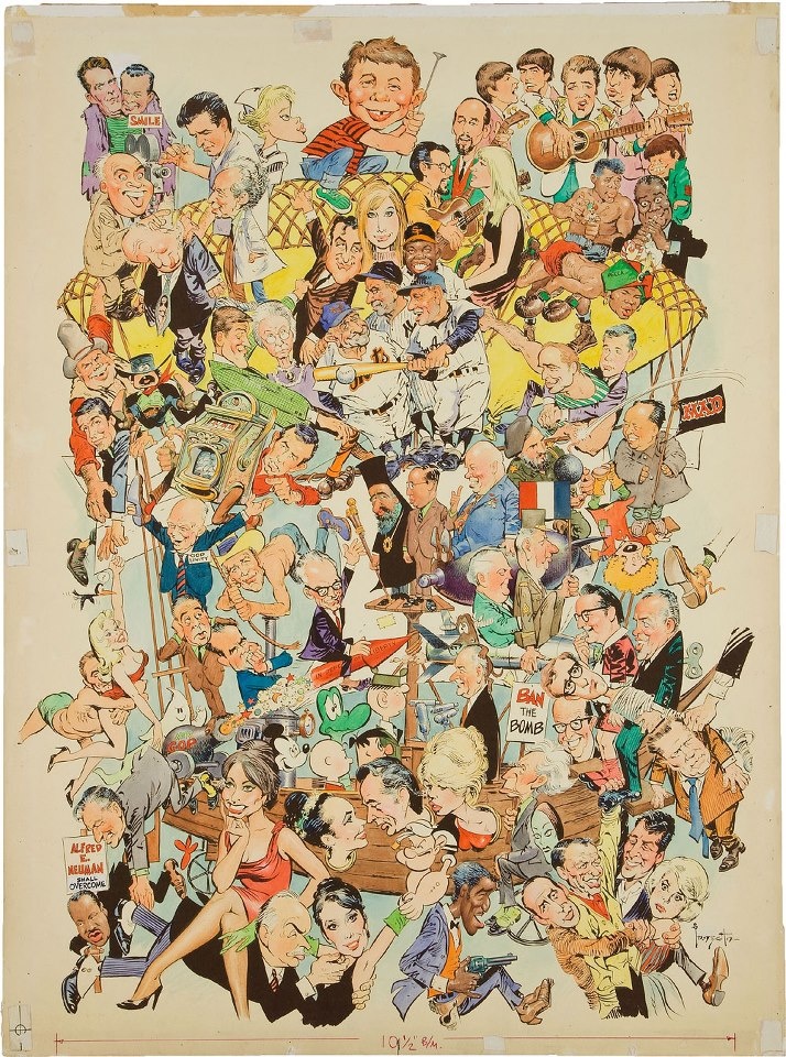 a large group of people are depicted in this cartoon style drawing by artist frank vandermeer