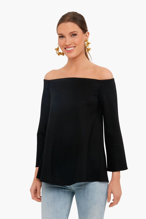 The Miranda Off the Shoulder Blouse is minimalist, modern, and chic. Made from a soft fabric with long sleeves and an A-line shape, this style makes getting dressed effortless. Pair with denim and bold jewelry for an elevated date night look!

Off-the-shoulder
Long sleeves
Relaxed, boxy fit
Material: 75% rayon, 20% polyester, 5% spandex
Care: Hand wash cold, hang to dry Night Tops, Off The Shoulder Blouse, Xmas List, Flattering Tops, Bold Jewelry, Pretty Top, Getting Dressed, Minimalist Modern, Night Looks