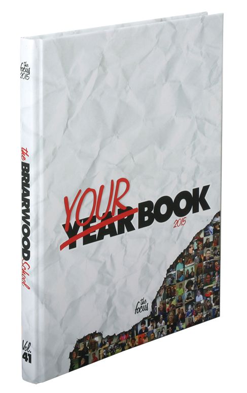 a book with the title your year book written on it's front and back cover