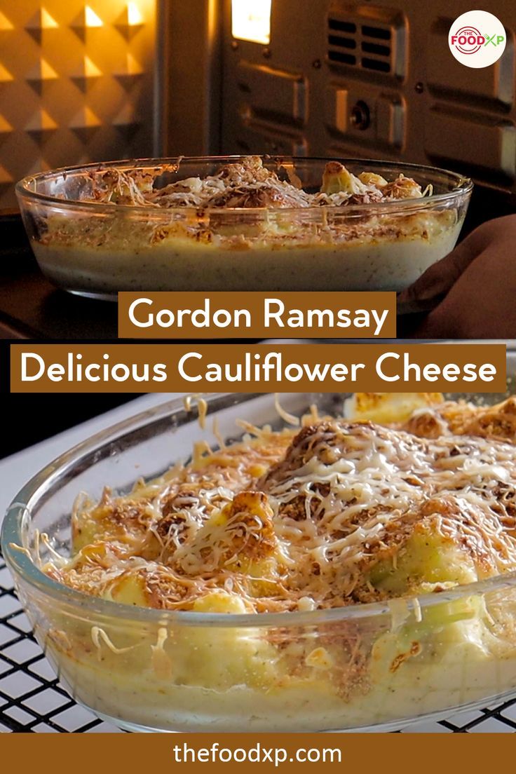 Gordon Ramsay Cauliflower Cheese Boiled Cauliflower, Cauliflower Cheese Recipe, Gordon Ramsay Dishes, Cauliflower And Cheese, Recipe For Cauliflower, Gordon Ramsey Recipes, Gordon Ramsay Recipe, Cauliflower Cheese, Delicious Appetizer Recipes