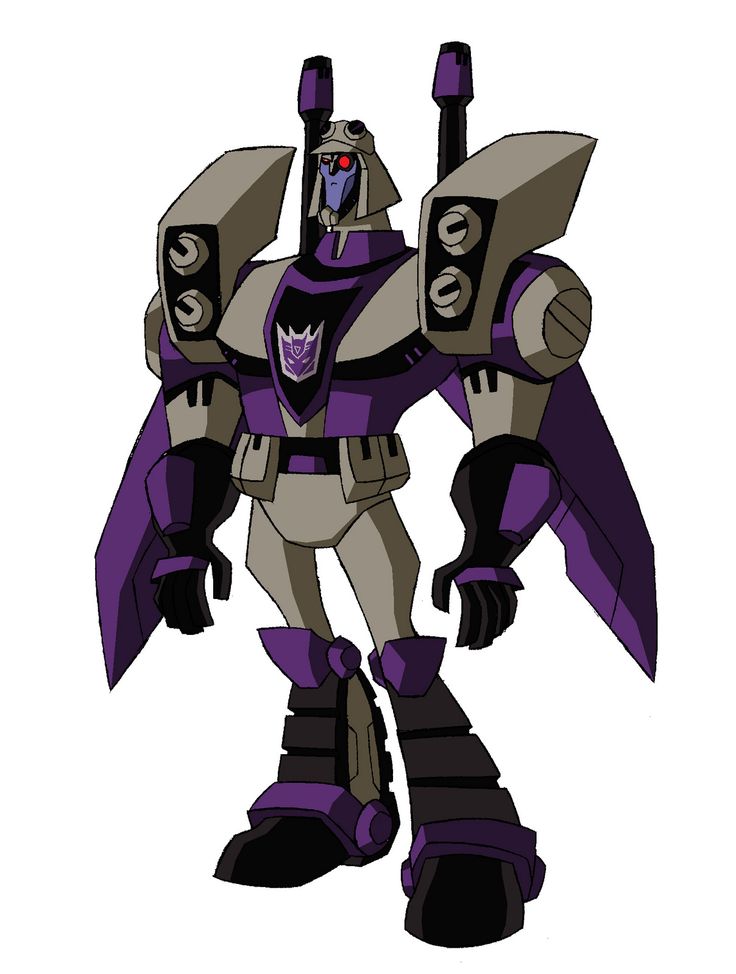 an image of a cartoon character with purple and grey colors