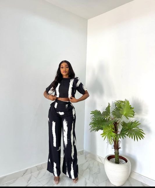 Ready to wear African wears
 – BK KOUTURE 2piece Outfits, Classy Outfits For Women, Set Outfits, Two Piece Pants Set, Crop Top Outfits, Women's Wear, Palazzo Pants, New Arrival Dress, Two Piece Set