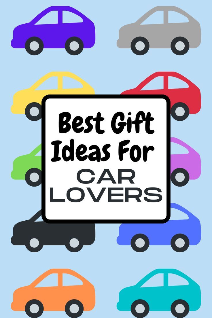 colorful cars with the words best gift ideas for car lover's written on them