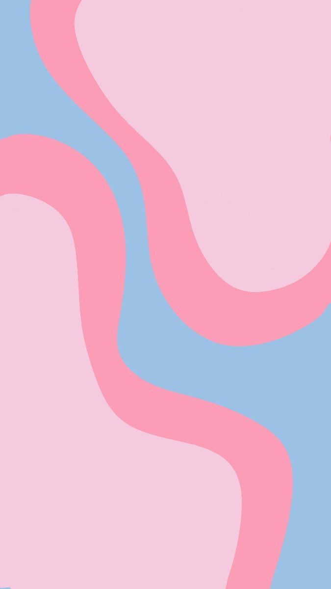 an abstract pink and blue background with wavy lines