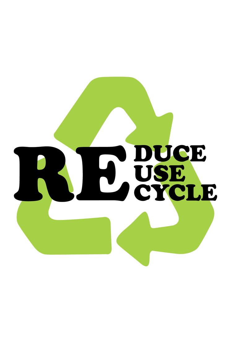 a green recycle logo with the words reduce use cycle in black letters on a white background